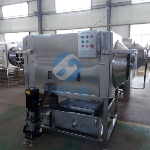 核桃仁去皮工藝 華邦機(jī)械去皮機(jī)現(xiàn)機(jī)