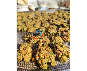 新品海苔味琥珀核桃仁炒鍋 可定制 風味核桃仁加工設(shè)備