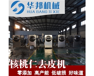 全套核桃仁去皮設(shè)備 全自動核桃仁去皮機