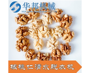 工廠現(xiàn)貨 華邦核桃仁去衣機 核桃仁加工成套設(shè)備